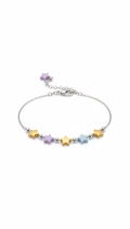 Lilac Mist Star Charm Anklet